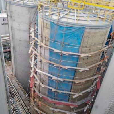 Tank Install Scaffolding